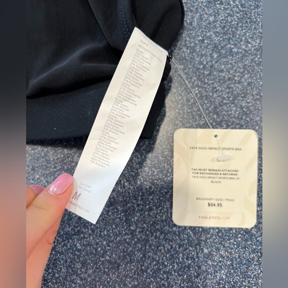 NWT Faye High Impact Sports Bra - Picture 6 of 7